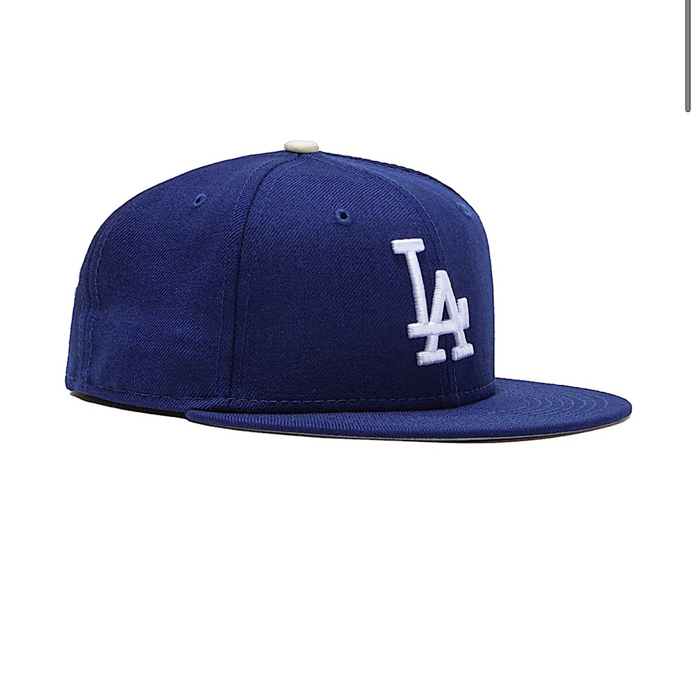 NEW ERA 59FIFTY-Retro ON-FIELD LA Dodgers authentic - ROYAL, WHITE
